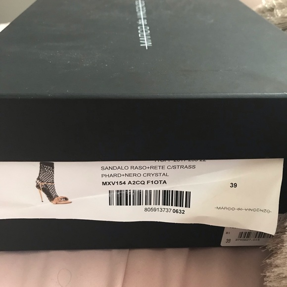 Marco de Vincenzo Crystal Sandals - Picture 2 of 8